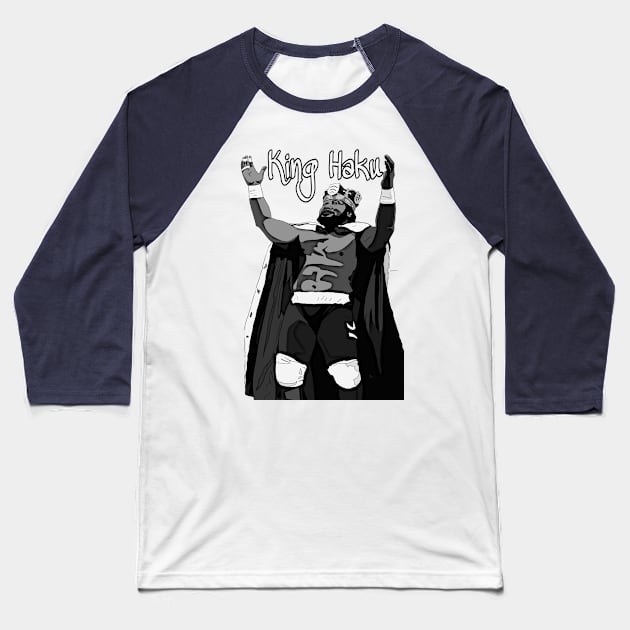 bw king Baseball T-Shirt by TheWay